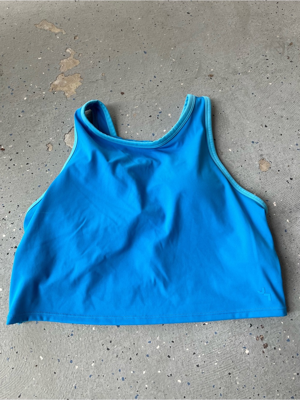 JoyLab Bright Blue Cropped Tank Top